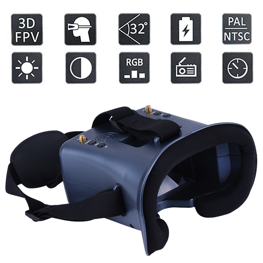 008D 5,8G 40CH 4,3 дюйма 800*4 – обзор и цена Skyzone Cobra X V2 Fpv Goggles