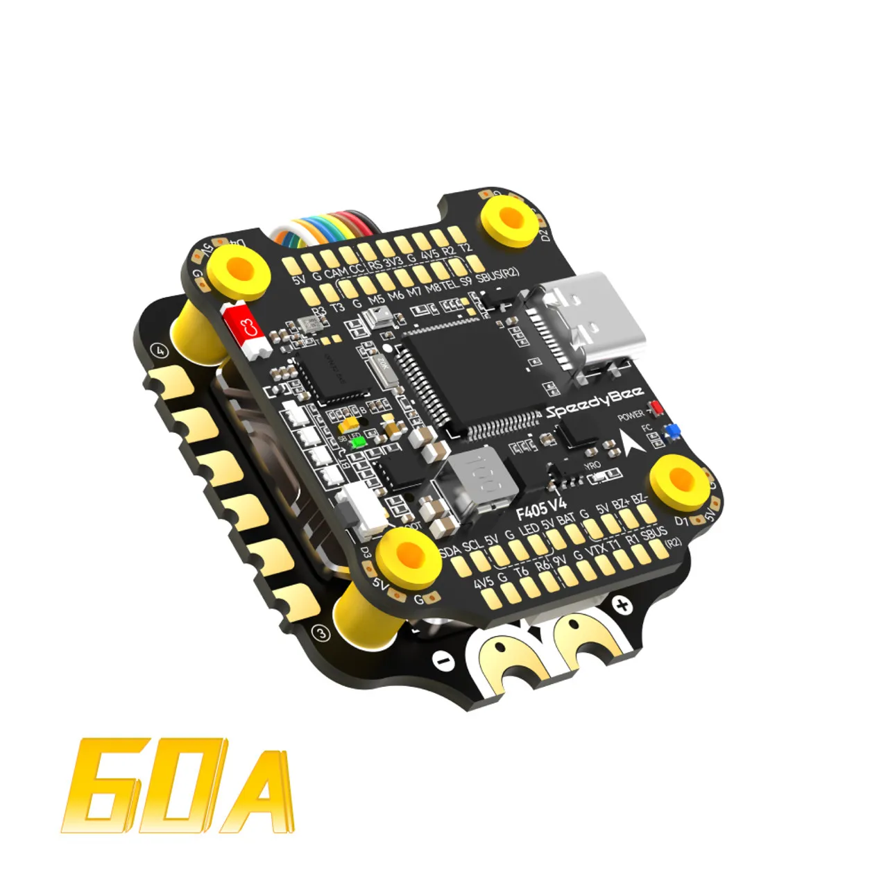 SpeedyBee F405 V4 BLS 60A 30x3 – обзор и цена Speedybee F405 V4 Bls 55A Stack
