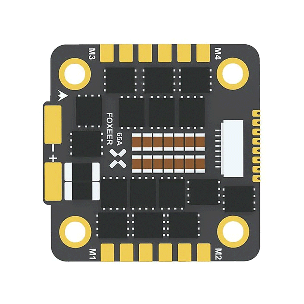FOXEER Reaper F4 65A ESC BLHel – обзор и цена Foxeer Reaper F4 128K 65A Esc